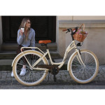 Dámsky retro bicykel 28" Lavida 3-prevodový krémová